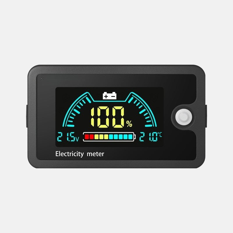 Digital Battery Monitor for Golf Carts RVs 8V-100V 12V 24V 48V 60V 72V 84V