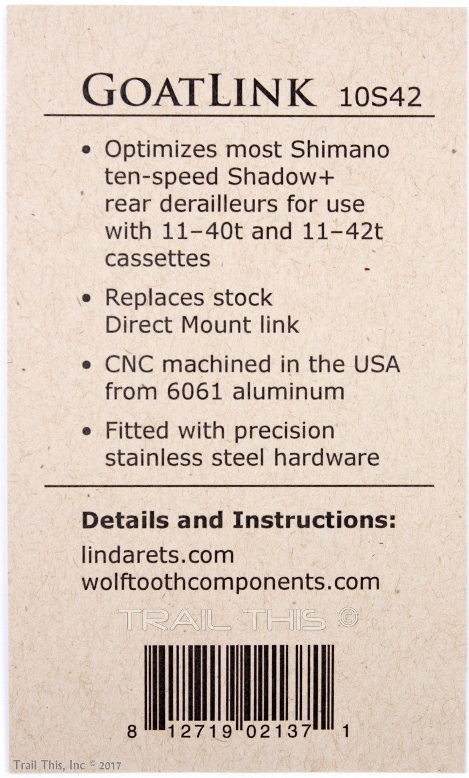 Bike Derailleur Adapter for Shimano 10-Speed Wide Range Drivetrain
