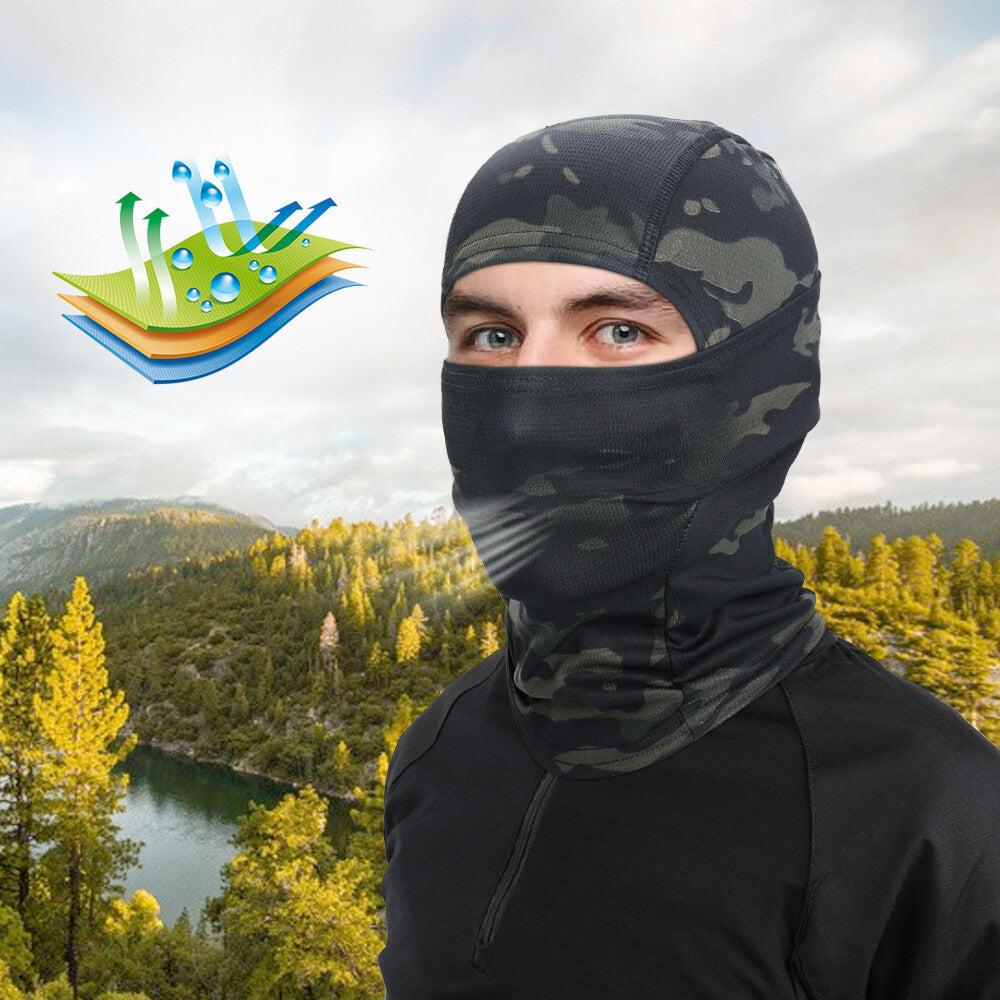 Balaclava Face Mask UV Protection Cycling Hood Tactical Full Mask for Men Women