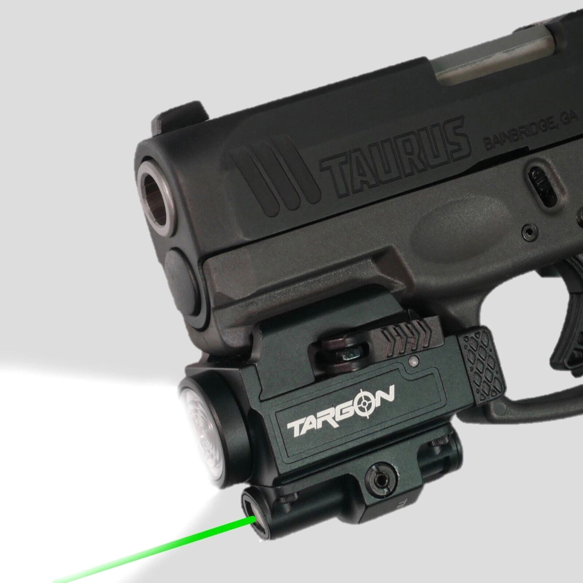 Green Laser Flashlight Combo for Pistols and Rifles 800 Lumens Tactical LED