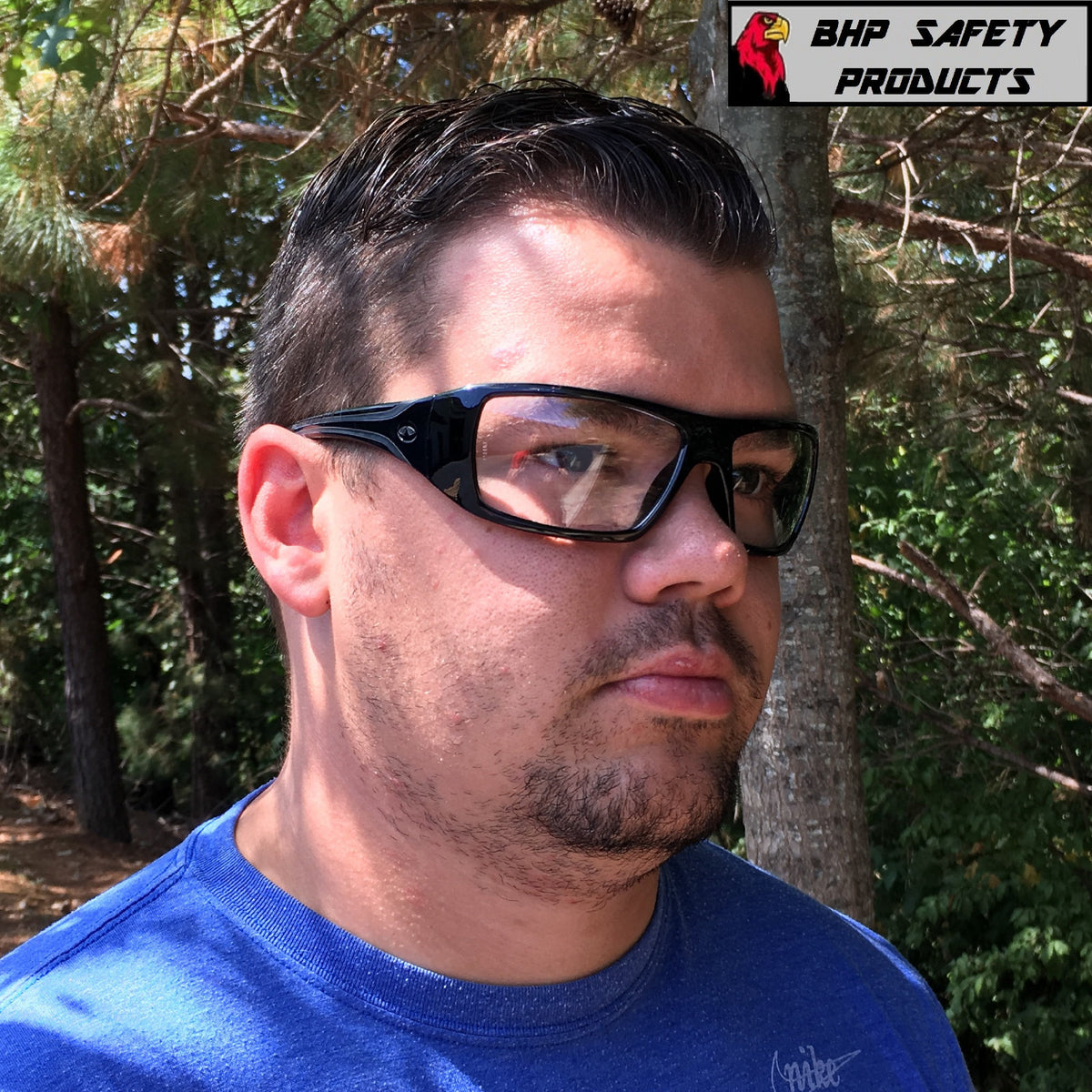 Protective Safety Glasses for Work and Sports - Impact-Resistant UV Protection