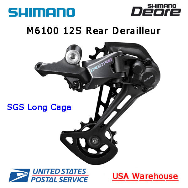 Shimano Deore M6100 12-Speed Rear Derailleur SGS Long Cage MTB