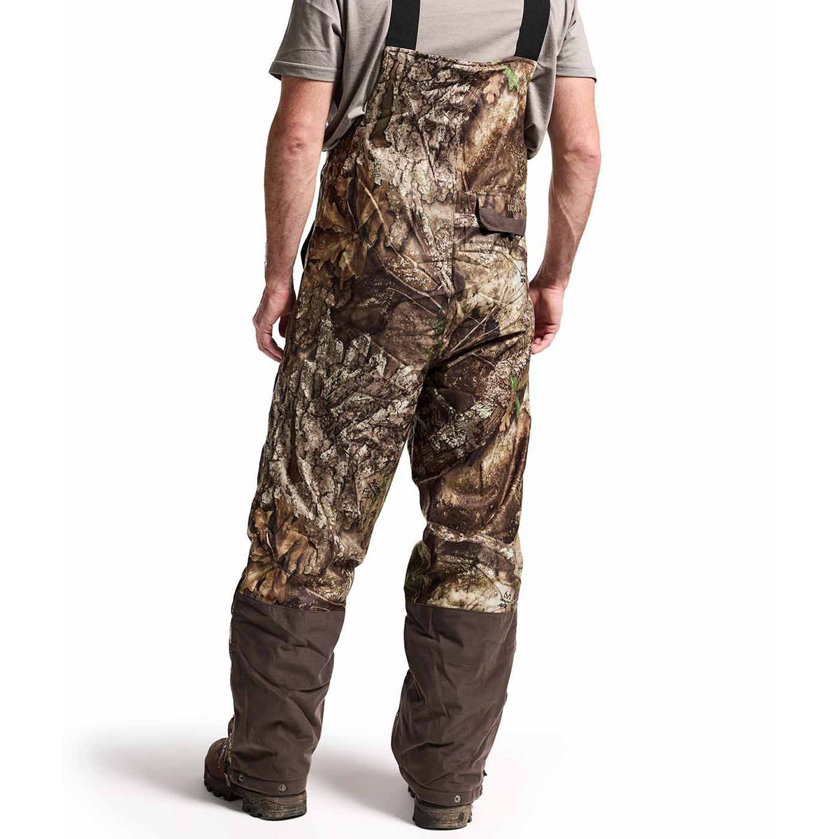 Waterproof Insulated Hunting Bibs for Men with Camouflage Pattern
