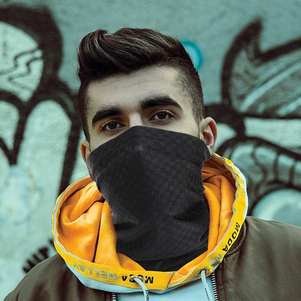 Outdoor Neck Gaiter Face Mask with Sun Protection & Cooling Fabric