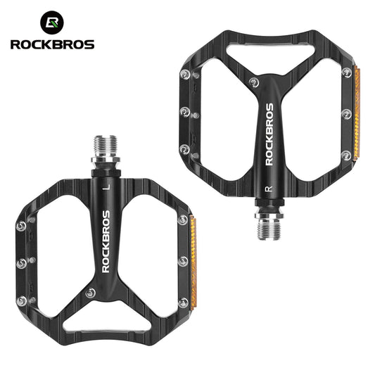 Mountain Bike Pedals Aluminum Sealed Bearing Platform - Lightweight & Durable
