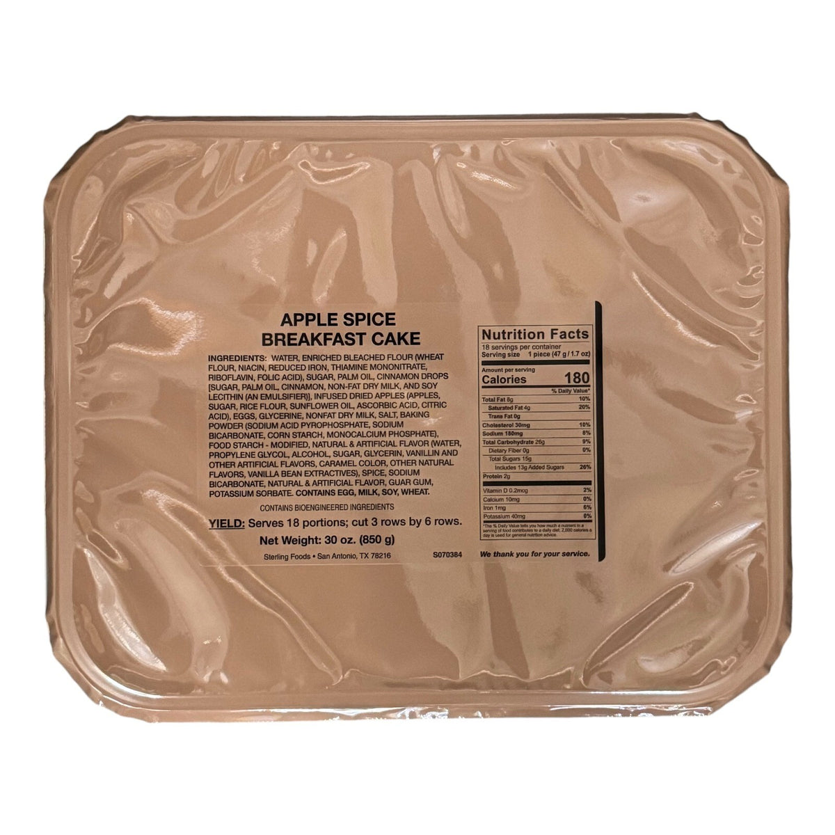Military Surplus MRE Tray Packs - Variety of Flavors, Large Group Rations