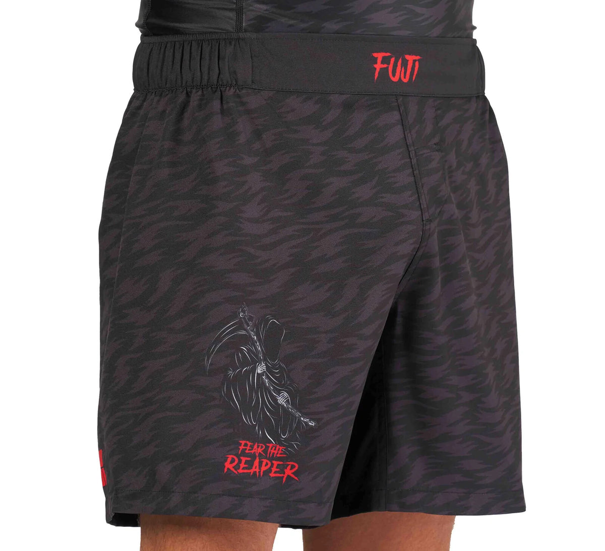 Lightweight MMA BJJ Fight Shorts - Fear the Reaper Grappling Gear
