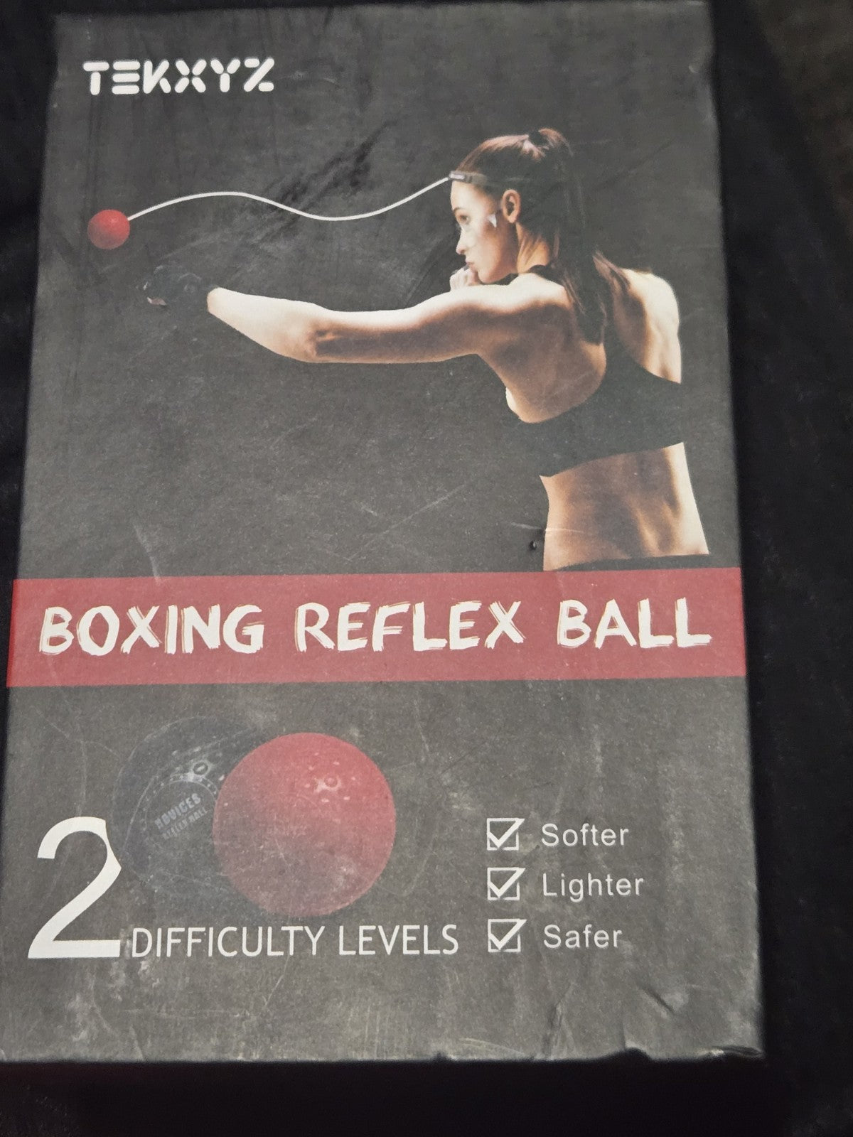 Boxing Reflex Ball with Headband - 2 Difficulty Levels Boxing Training Equipment