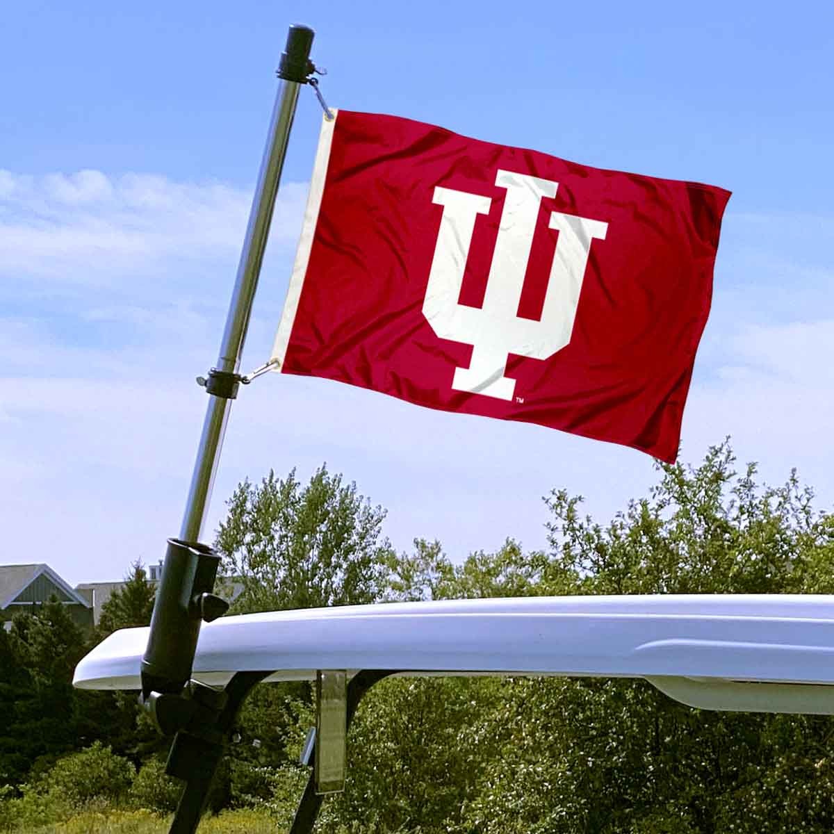 Indiana Hoosiers NCAA Golf Cart Flag - 12x18 inch Officially Licensed Banner