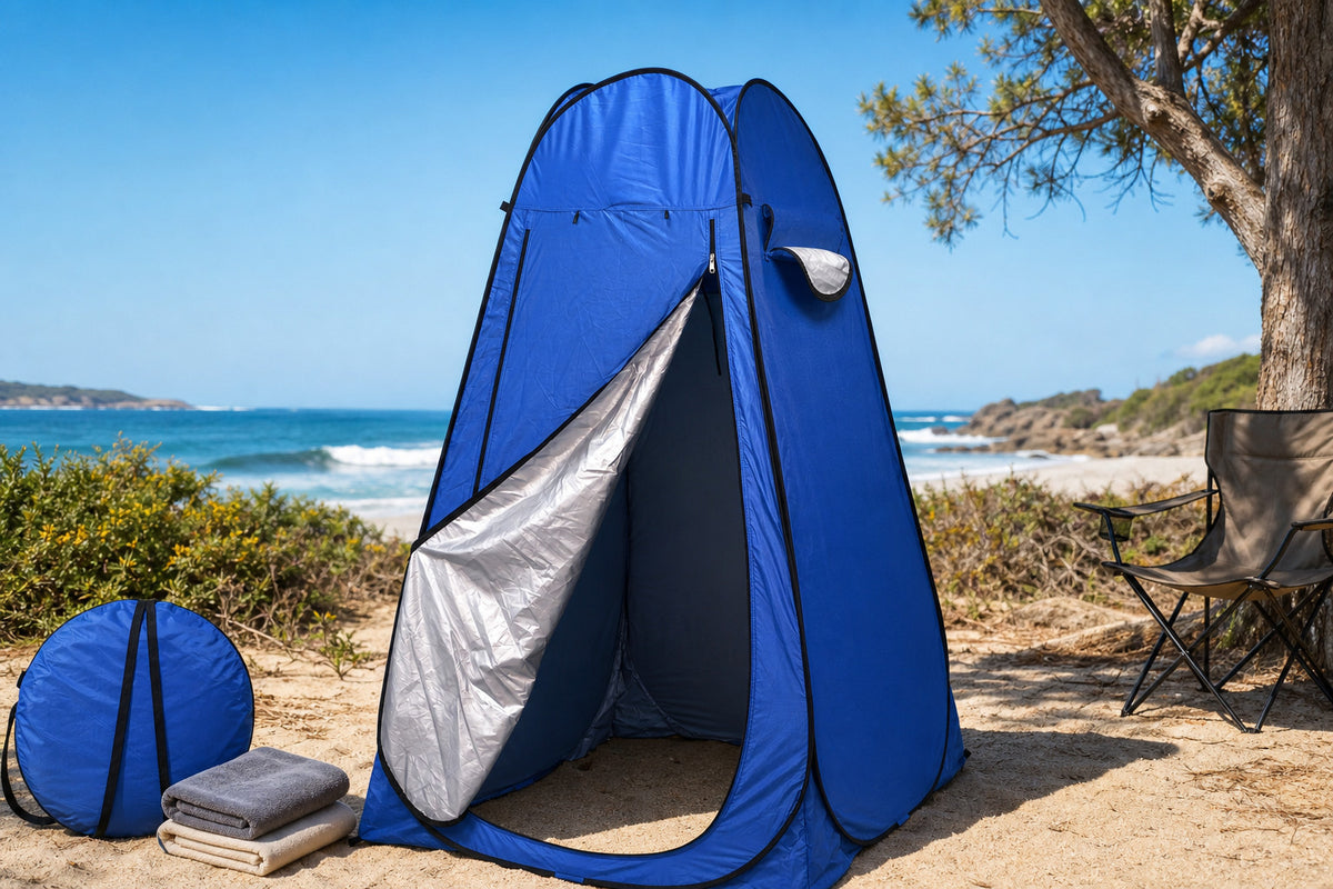 Portable Privacy Shower Tent for Camping Beach Outdoor Changing Room