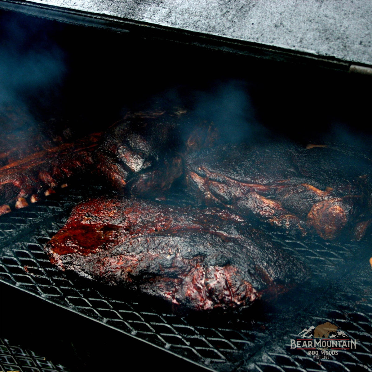 All-Natural Hardwood Hickory Smoker Pellets - 40 lb Grill Fuel
