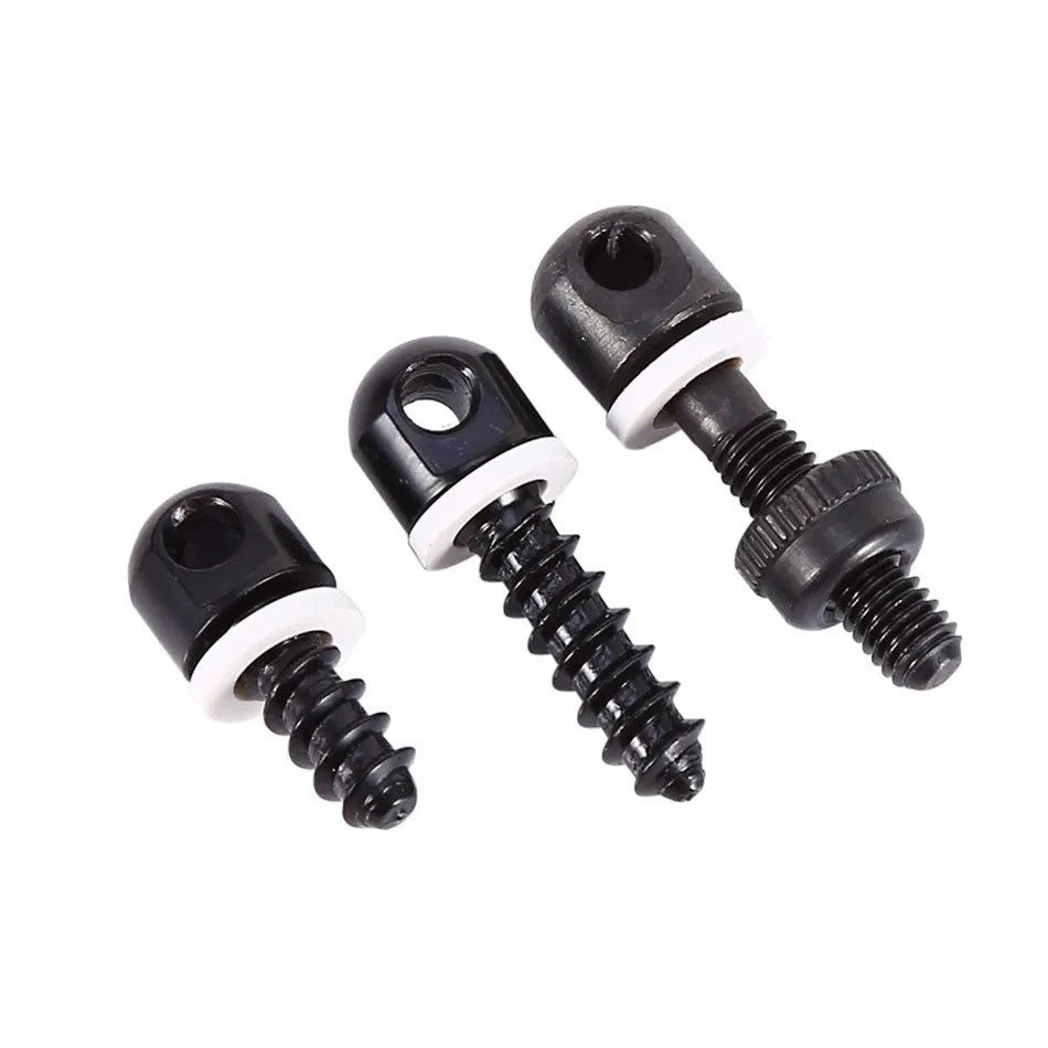 Wood Bolt Sling Swivel Studs Set for Rifle or Shotgun Mounting - 3 Pieces