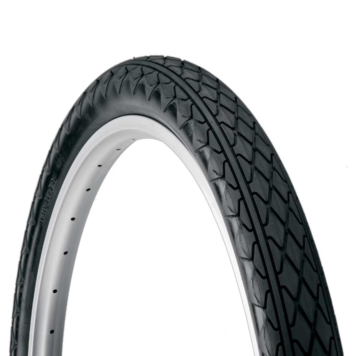 26 Inch Bicycle Tire - Semi Slick Cruiser Tire for Beach & City Bikes