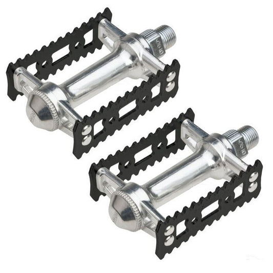 Cycling Pedals Platform Bike Pedals Aluminum 9/16" Rebuildable