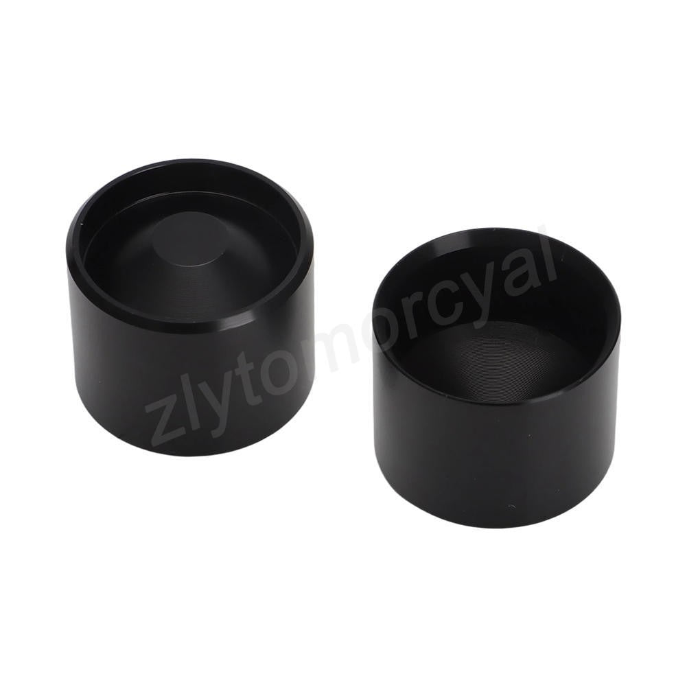 Maglite D Cell Flashlight Hidden Storage Cups - Anodized Aluminum Set of 4
