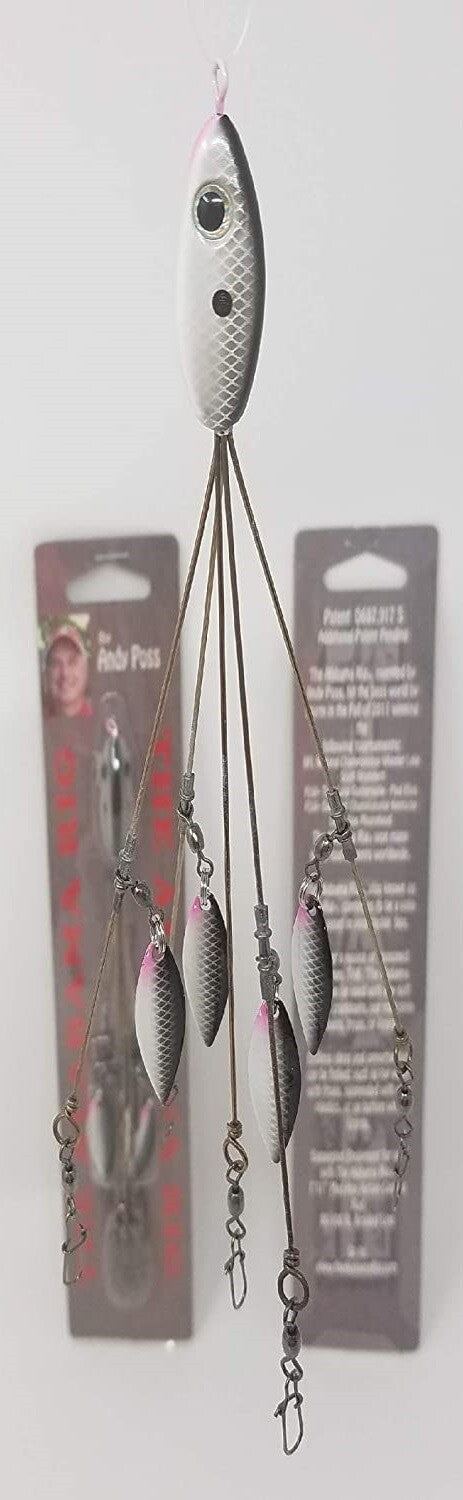 Fishing Rig - Alabama A-Rig Tennessee Shad 2-Pack Fresh In Pack