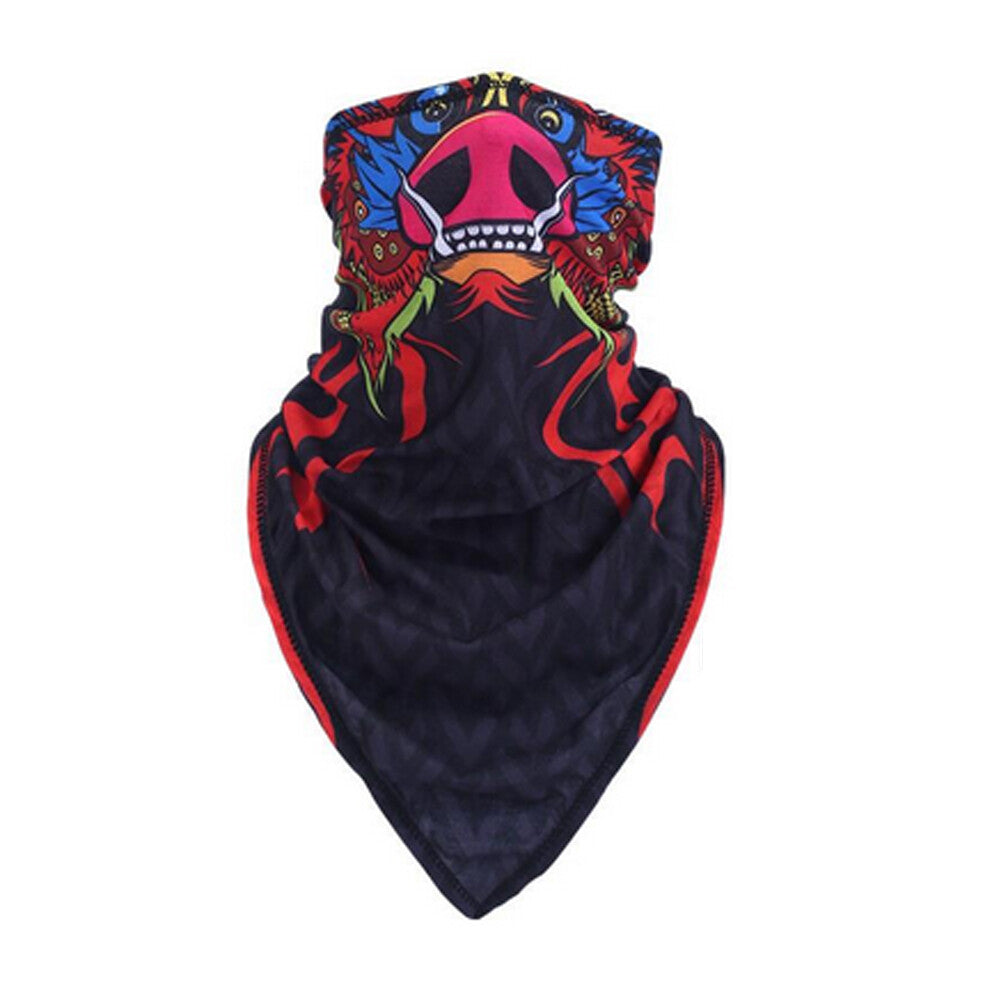 Multifunctional UV Protection Skull Face Mask Neck Gaiter for Outdoor Sports