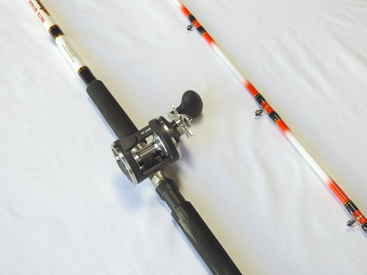 10ft Catfish Casting Combo with Reel and Rod - Heavy-Duty Graphite Construction