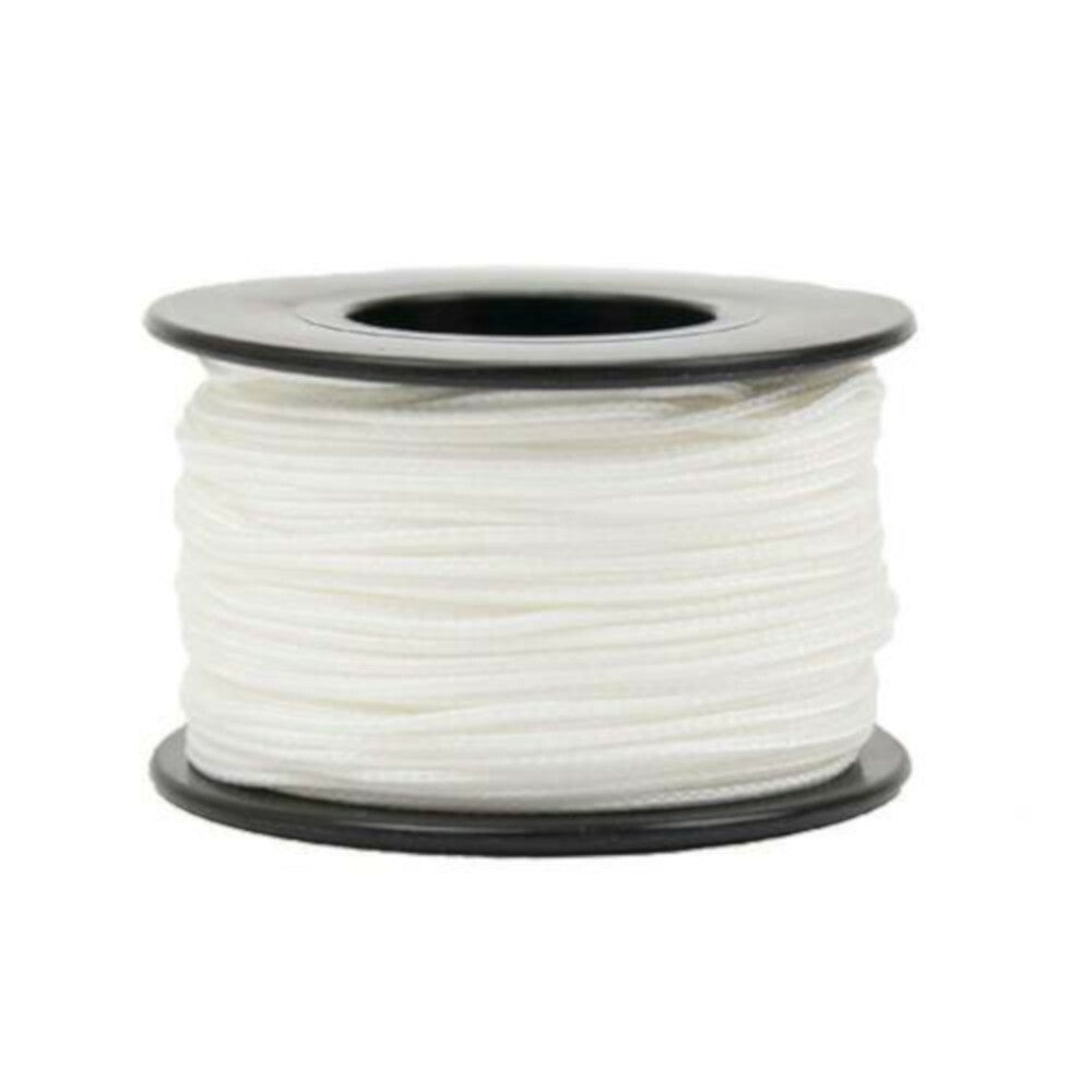 Micro Paracord 125 Ft Spool - Strong Nylon Utility Cord for Crafts & Outdoor Use