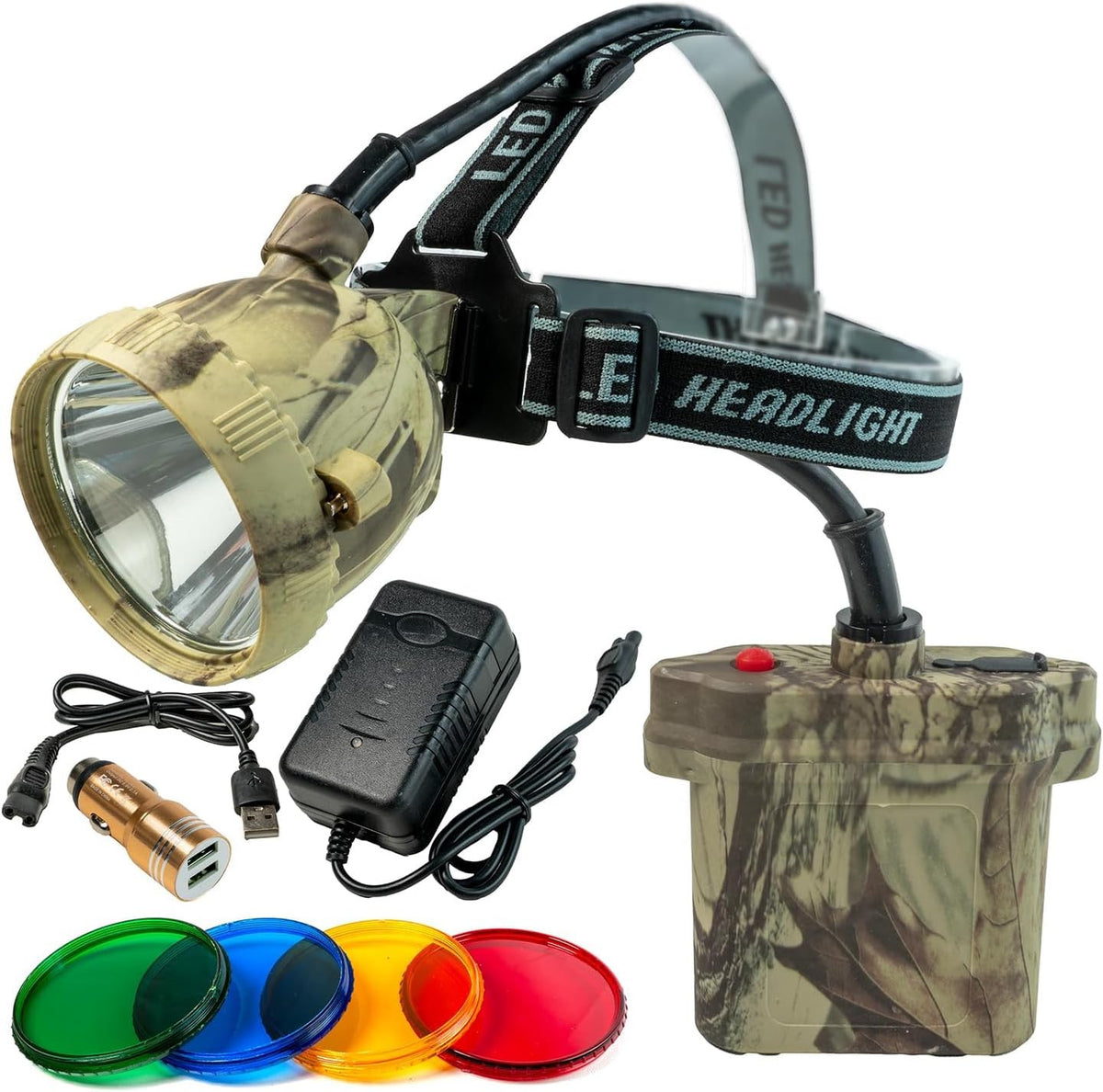 Browning Blackout Elite Headlamp - USB-C Rechargeable 860 Lumens