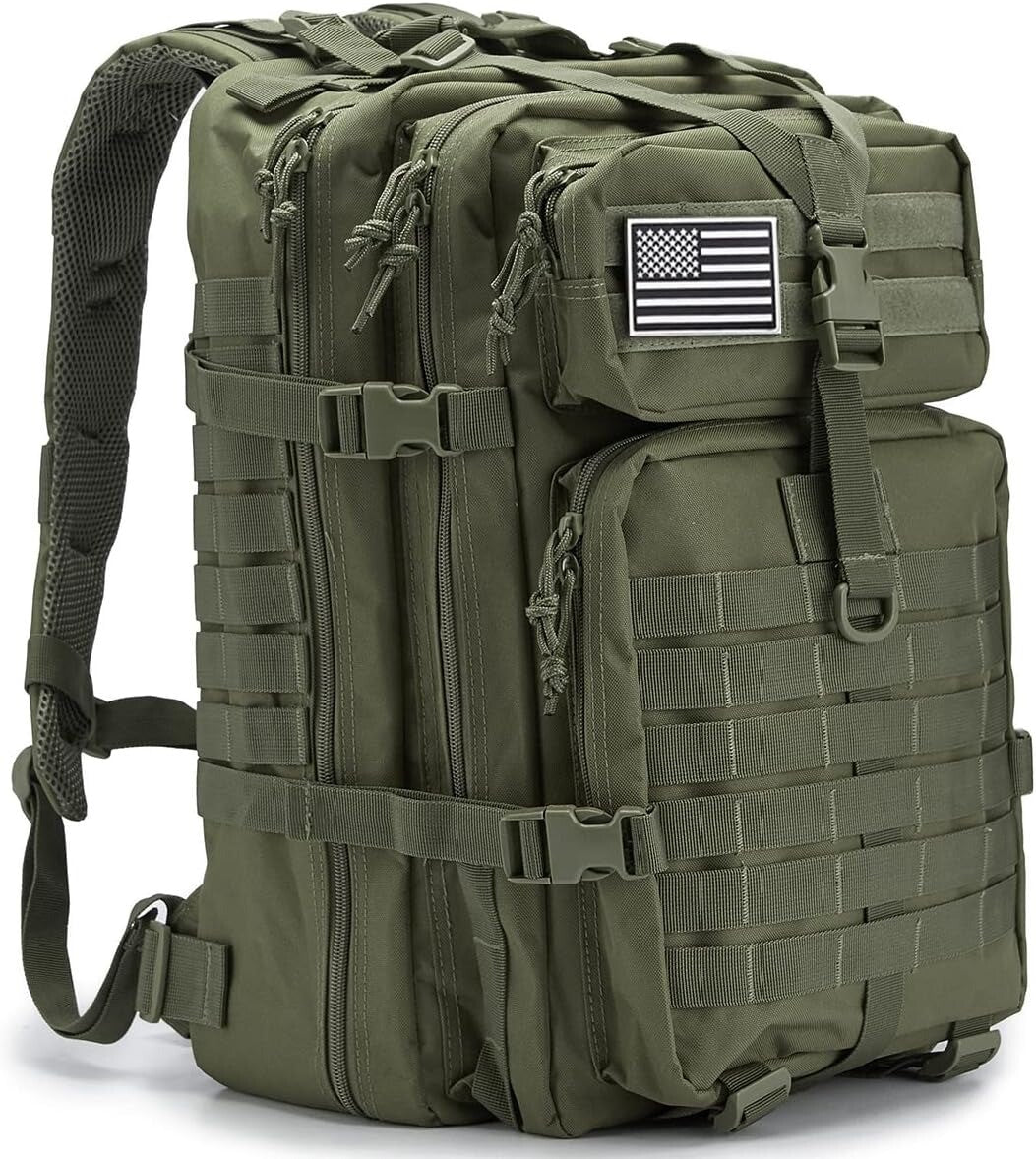 Military Tactical Backpack 30L/45L Molle Assault Bag for Camping Hiking Survival