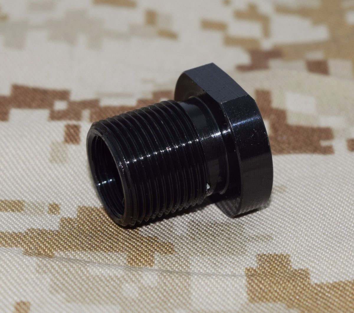 US Made Steel Barrel Thread Adapter 1/2-36 to 5/8-24 CNC Precision