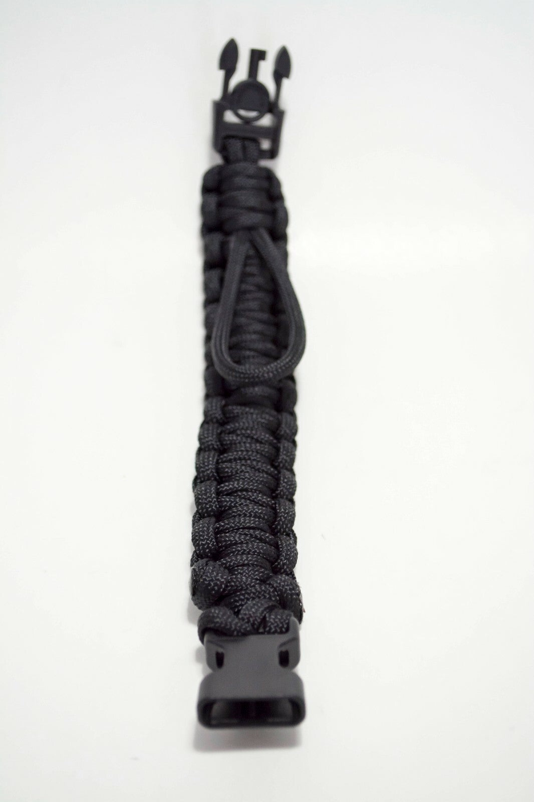 Military Survival Paracord Bracelet with Handcuff Key - Adjustable EDC Gear