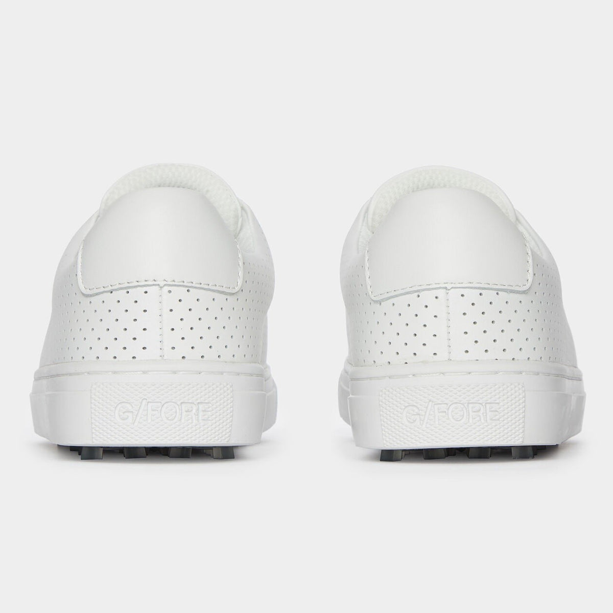 Women's Perforated Leather Golf Shoes Waterproof Street Style Footwear