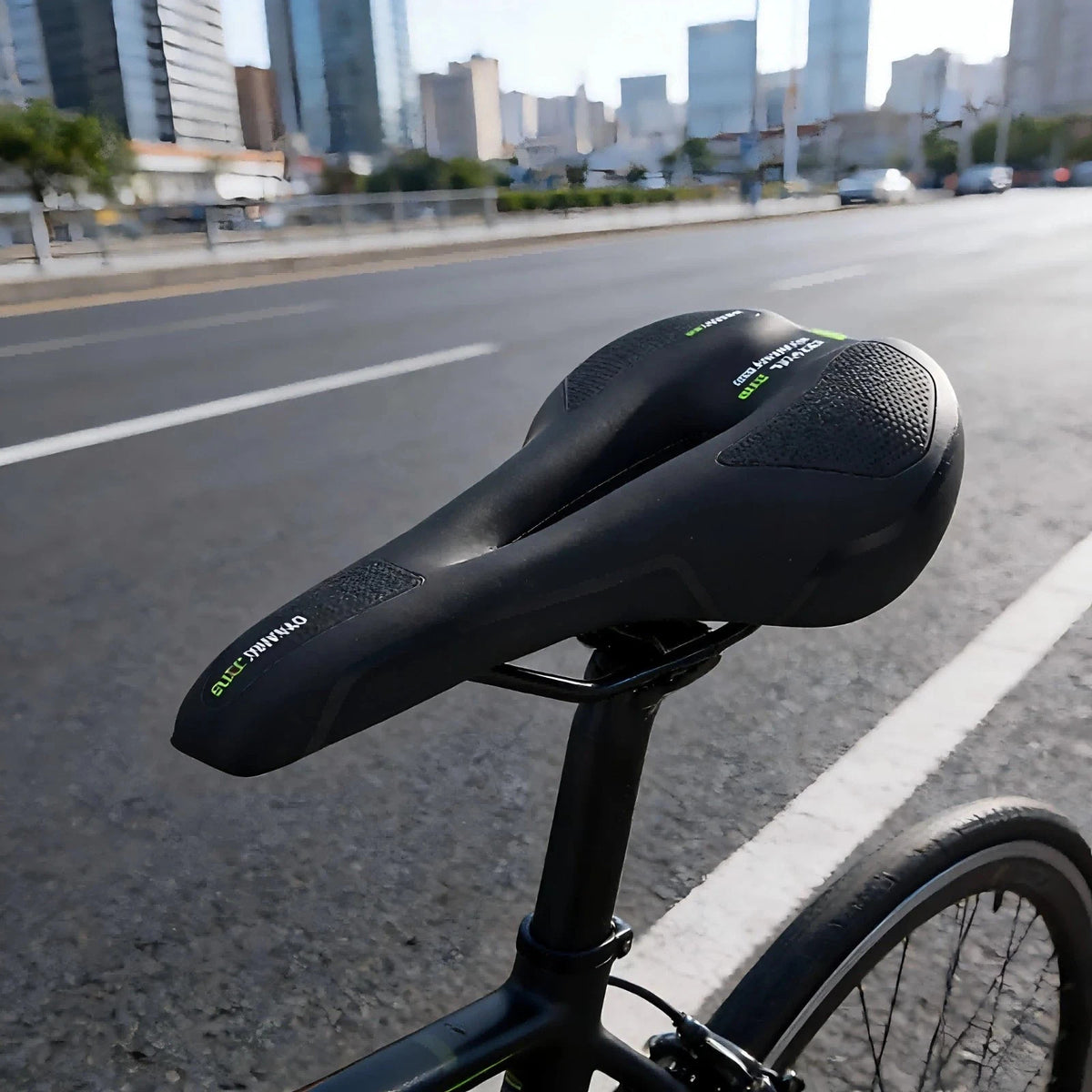 Comfortable Gel Bicycle Saddle for Mountain and Road Bikes