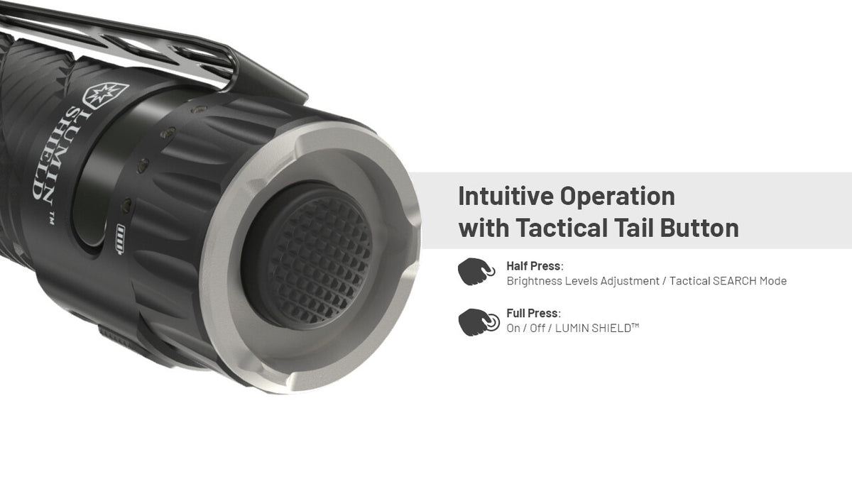 Rechargeable LED Flashlight 5000 Lumens with USB-C & Long Battery Life