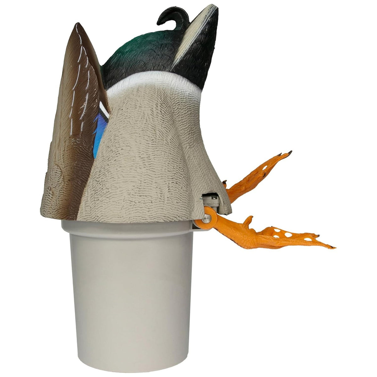 Realistic Mallard Duck Decoy with Motion Kicking Feet for Waterfowl Hunting