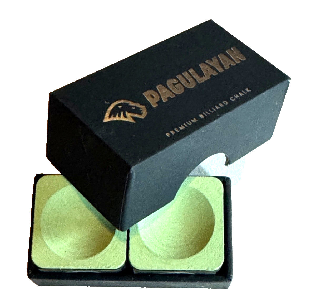Green Chalk 2 Pack for Billiards - Pool Cue Chalk