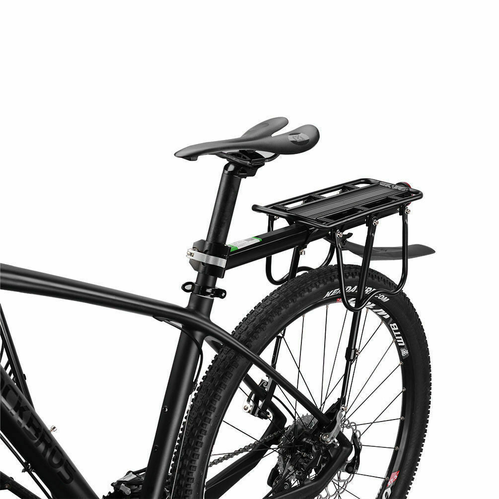 Aluminum Alloy Bicycle Rear Rack with Quick Release for Mountain & Road Bikes
