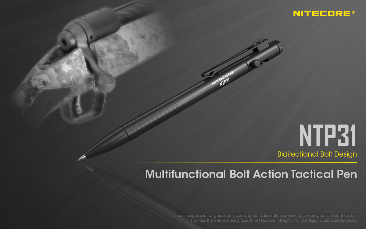 Tactical Pen with Tungsten Tip & Emergency Window Breaker - EDC Self Defense Tool