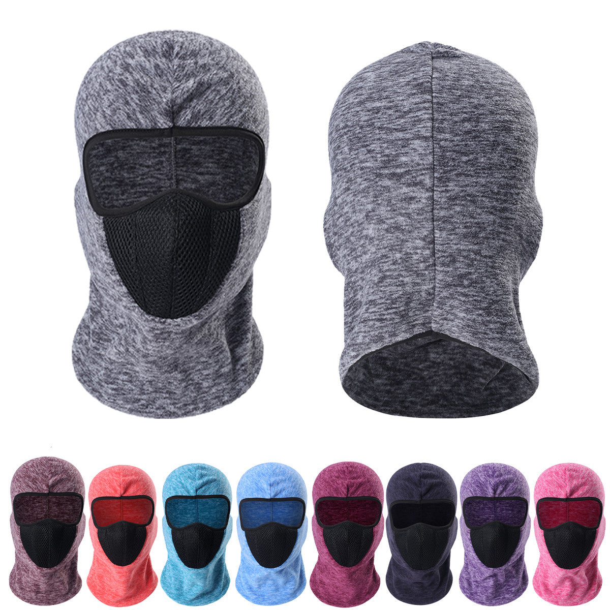 Winter Balaclava Ski Mask with Breathable Front for Skiing and Cycling