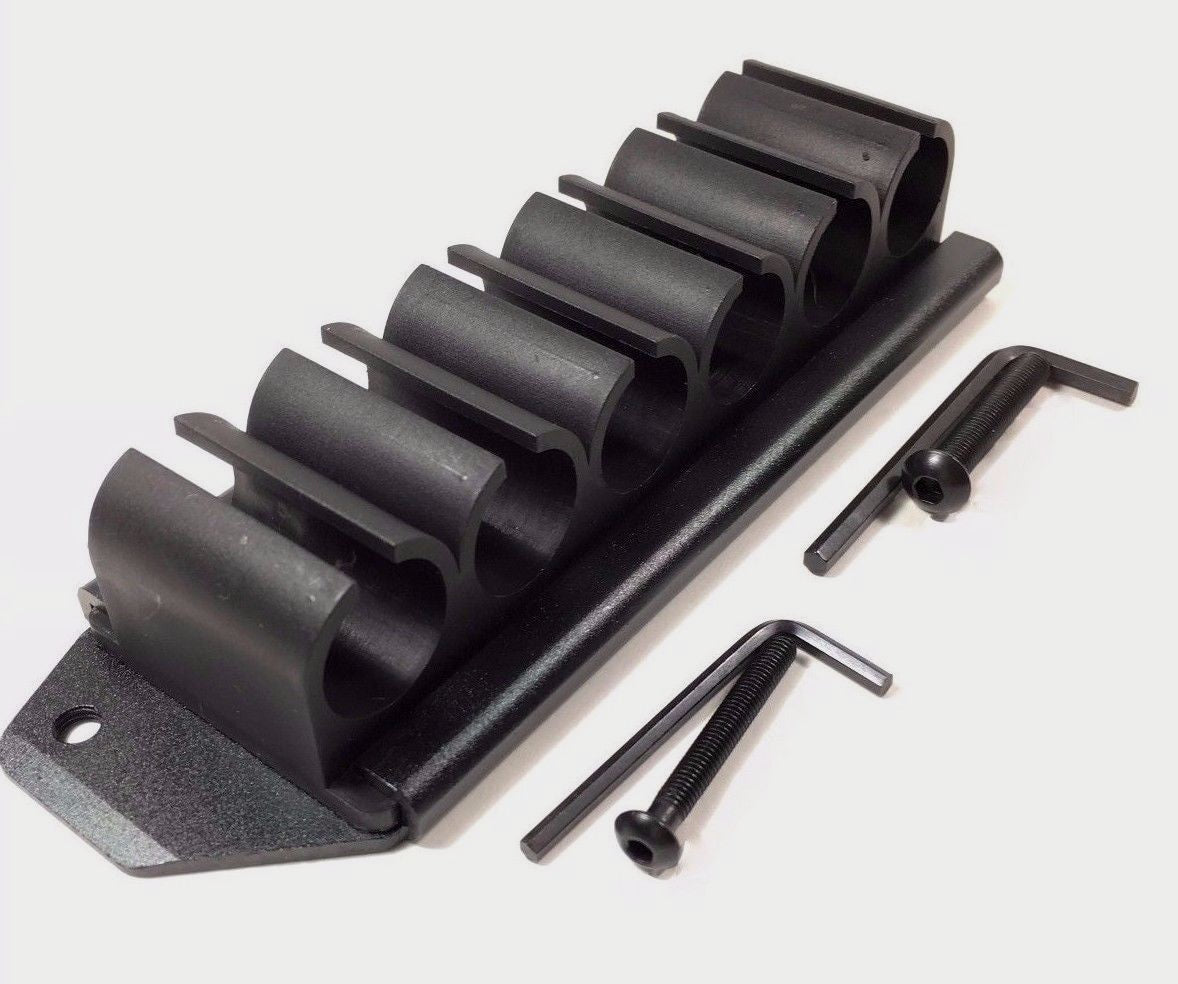 Shotgun Side Saddle Shell Carrier for Remington 870 - Holds 6 Shells