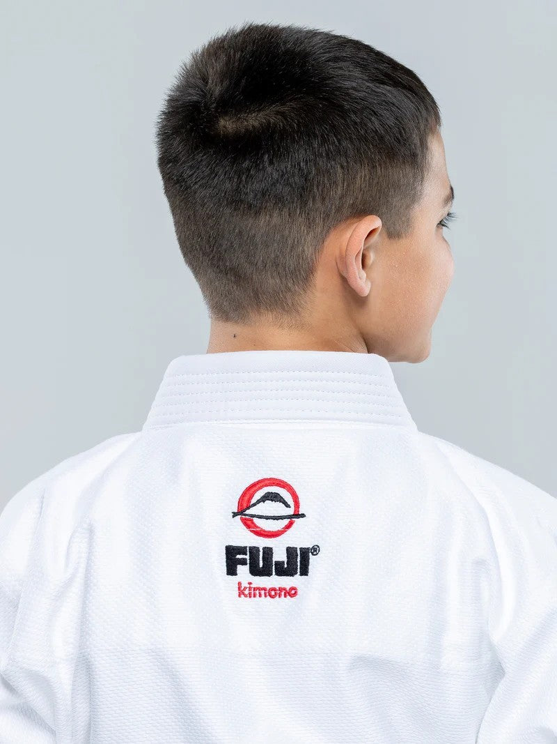 Kids Brazilian Jiu Jitsu Gi - Youth All Around BJJ Uniform, White