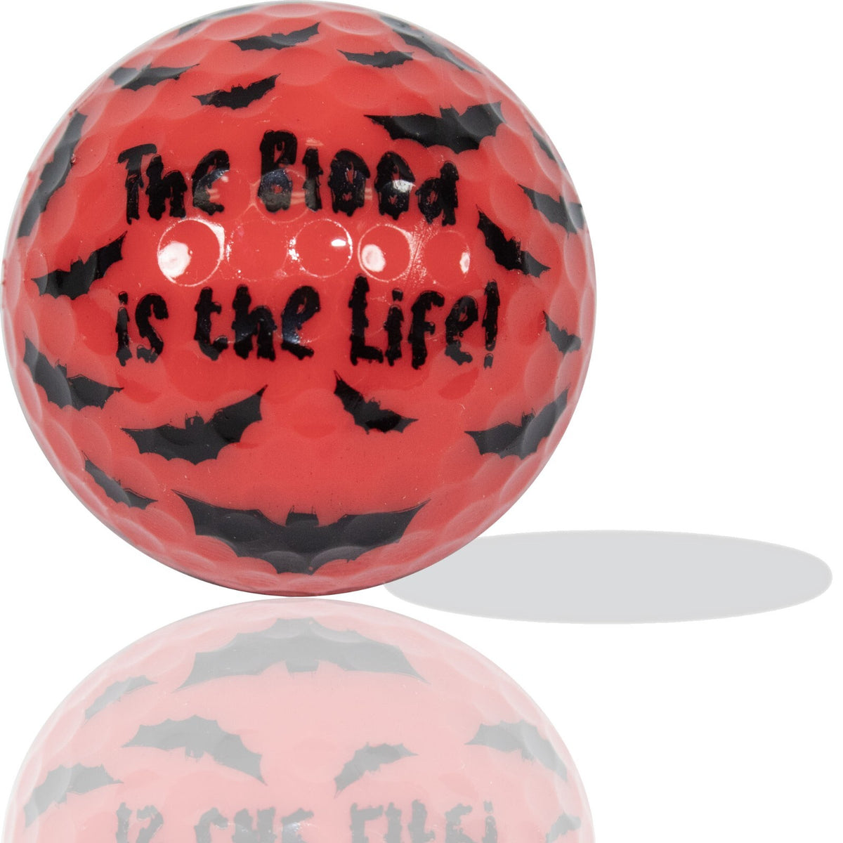 Dracula Golf Balls 3 Pack - Novelty Custom Printed Golf Balls for Men and Women