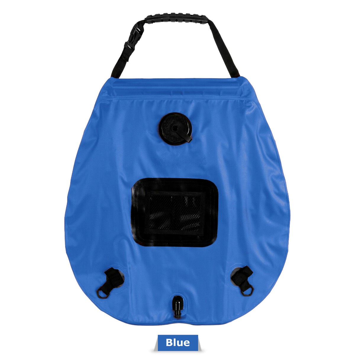 20L Portable Solar Heated Camping Shower Bag with Temperature Display