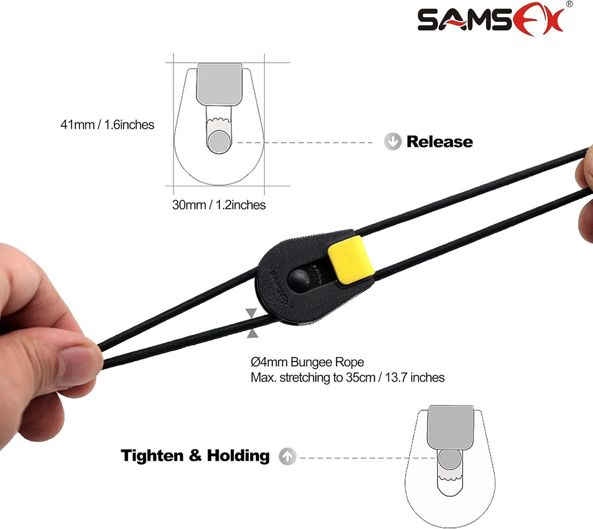 Adjustable Fishing Rod Straps Pack of 8 with Color-Coded Elastic Bands