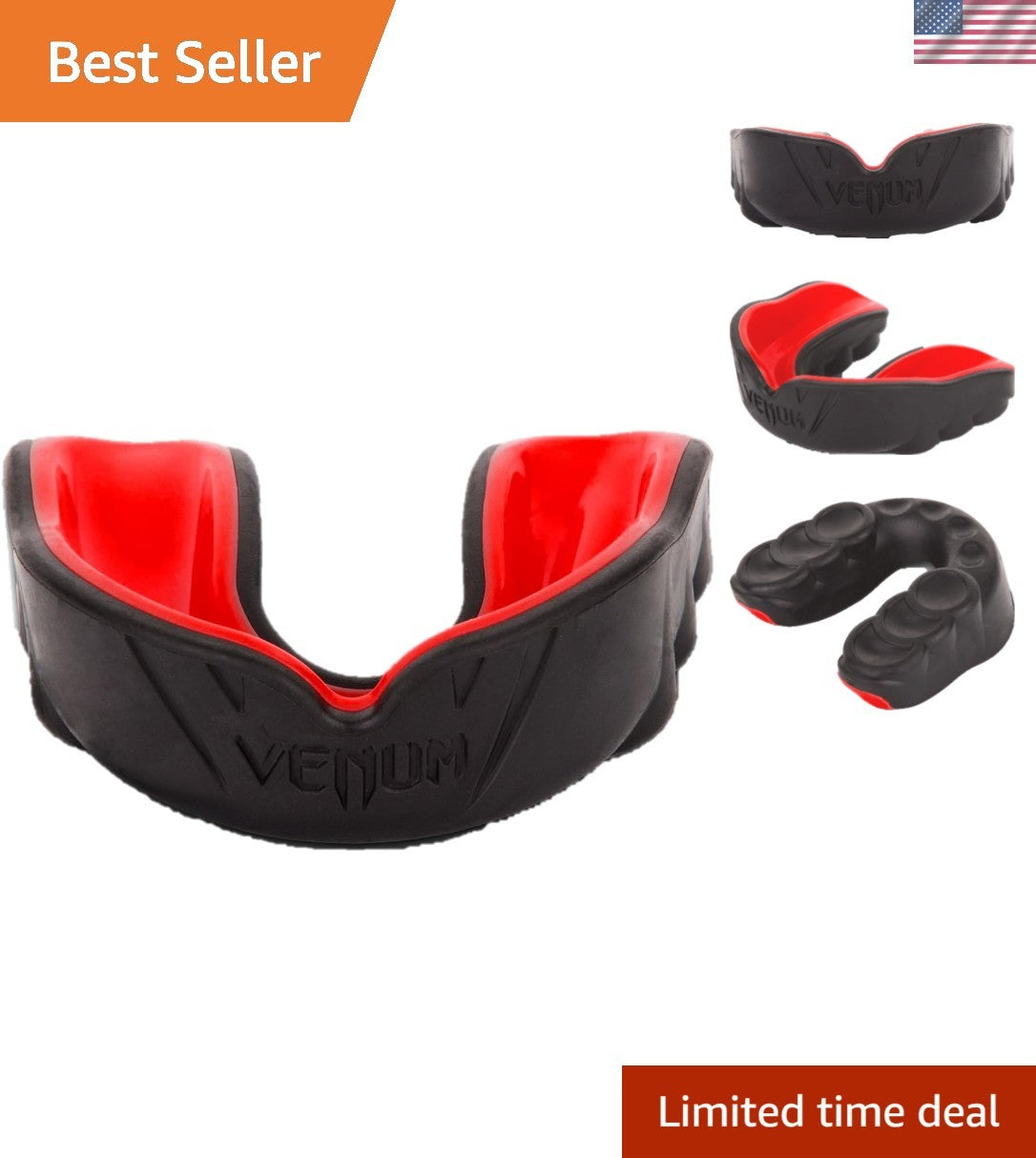 Durable Boil-and-Bite Combat Sports Mouthguard - Custom Fit for Fighters