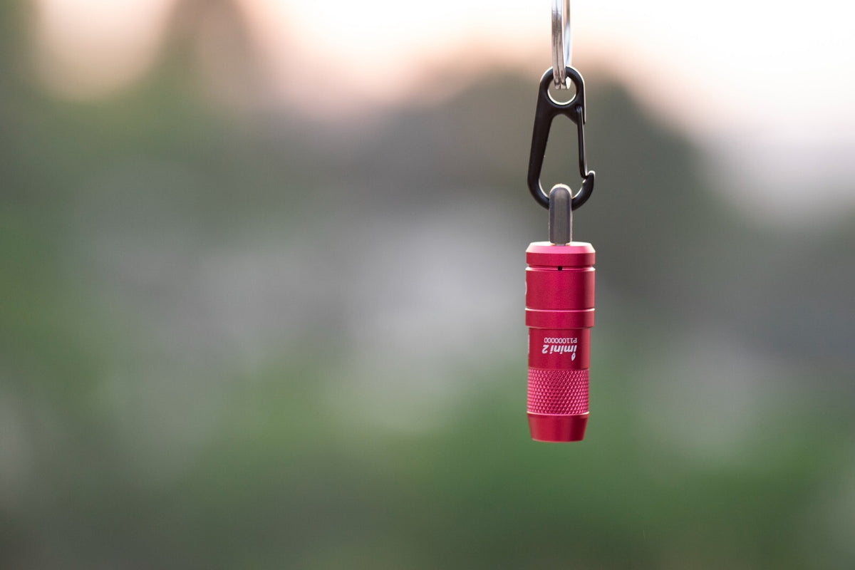 Rechargeable Mini Keychain Flashlight 50 Lumens, Compact & Durable