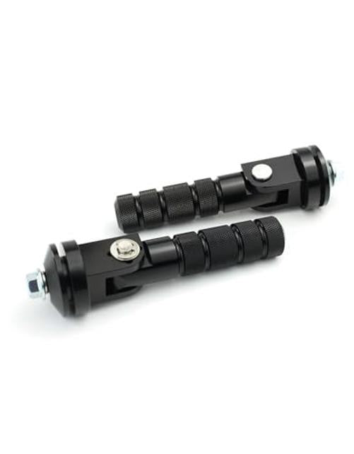 Rear Passenger Foot Pegs for Ruckus Zoomer NPS50 2003-2024 Aluminum Foldable Bike Accessories