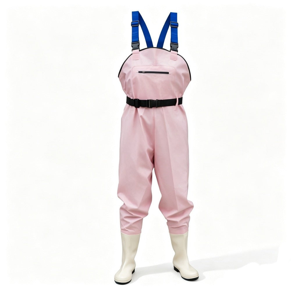 Women Waterproof Chest Waders with Boots for Fishing and Outdoor Activities