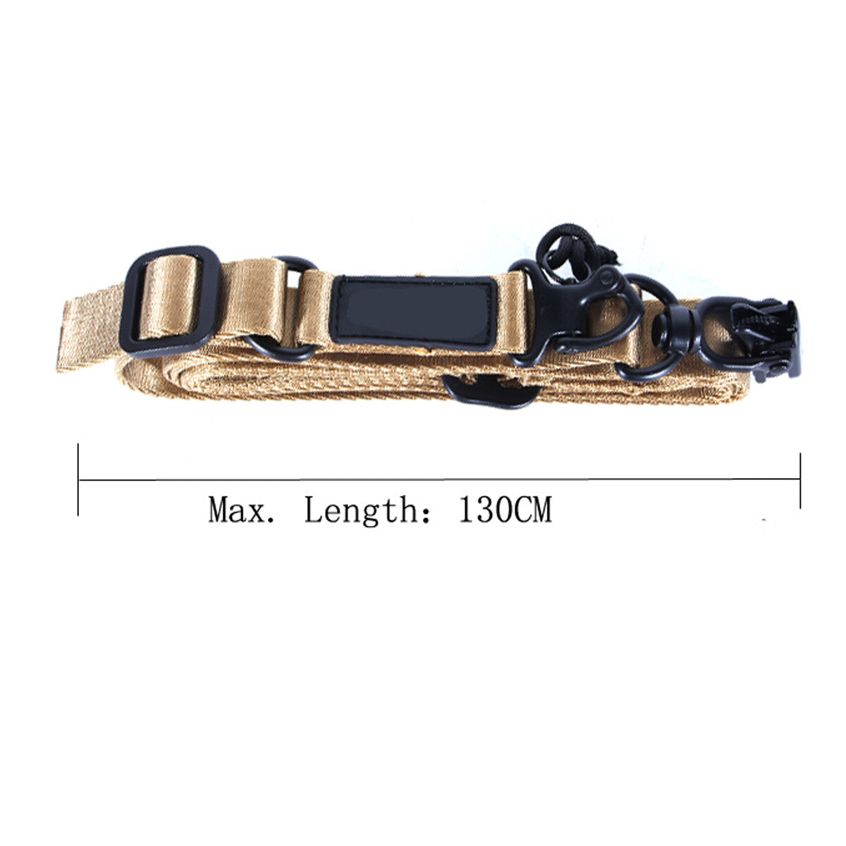 Two Point Tactical Rifle Sling with Quick Detach Nylon Strap Adjustable for Outdoor Shooting