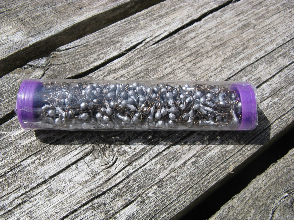250 Micro Jig Weights with Collar 1/64 oz for Fishing Lures - Unbranded