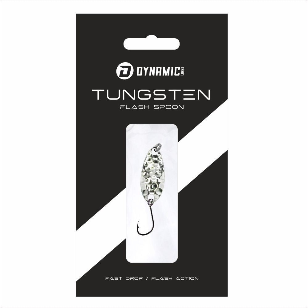 Crappie Micro Tungsten Fishing Spoon for Ice & Spin Fishing - Multiple Weights & Colors