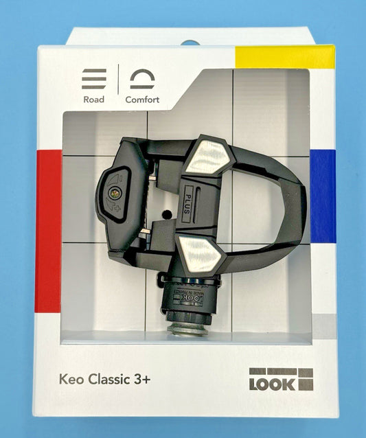 Road Pedals with Cleats - LOOK KEO CLASSIC 3 PLUS - Entry Level Cycling Gear