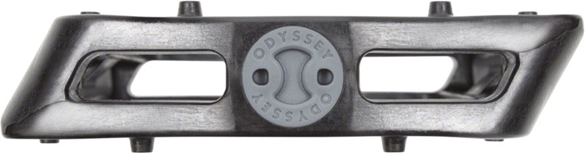 Odyssey Grandstand V2 PC Pedals - Platform, 9/16 Inch, Composite Plastic, Black