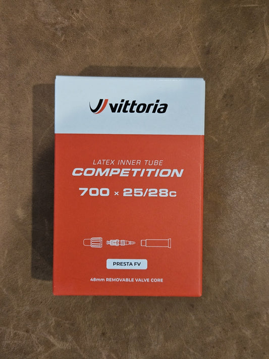 Vittoria Latex Bicycle Inner Tube 700x25/28mm Removable Valve Core